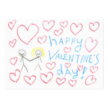 Cartes de jour de Valentines à distribuer pour des Cartes De Visite Professionnelles