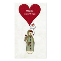 Cartes de jour de Valentines à distribuer pour des Modèles De Cartes De Visite