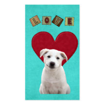 Cartes de jour de Valentines à distribuer pour des Cartes De Visite Personnelles