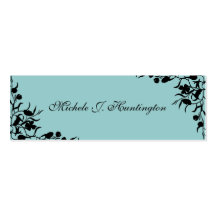 Cartes de maman de vigne de fleur cartes de visite personnelles
