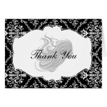 Cartes de Merci d'affaires de beauté
