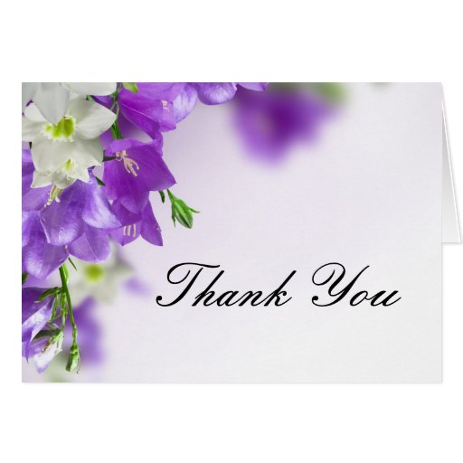 Cartes de Merci de fleur