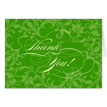 Cartes de Merci sérieusement de Scripty d'émeraude