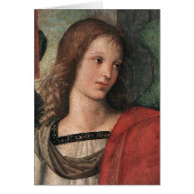 Cartes de Noël d'ange de Raphael Raffaello Sanzio