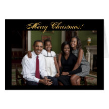 Cartes de Noël du Président Barack Obama