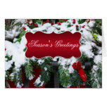 Cartes de Noël pour des affaires cartes