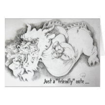 Cartes de note "amicales" de xav-Dragon - personna