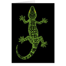 Cartes de note de Gecko