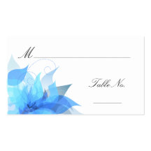 Cartes de place d'invité d'escorte de mariage modèles de cartes de visite
