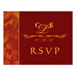 Cartes- de réponse de RSVP - invitations de mariag