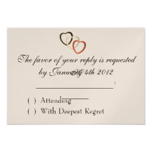 Cartes- de réponse du mariage RSVP avec les invita