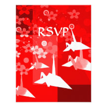 Cartes de RSVP Invitations Personnalisées
