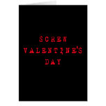 Cartes de Saint-Valentin de vis