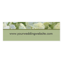 cartes de site Web de mariage Cartes De Visite Personnelles