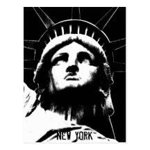 Cartes de souvenir de point de repère de New York 