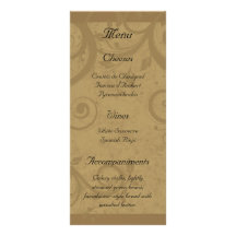 Cartes de support de menu de partie de vin et de f cartes doubles customisables