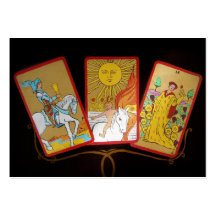 Cartes de tarot (2) modèles de cartes de visite