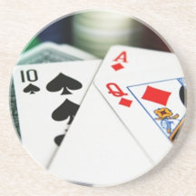 Cartes de tisonnier dessous de verre