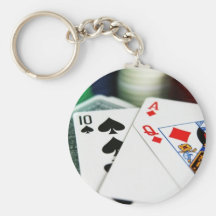 Cartes de tisonnier porte-clefs