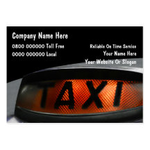 Cartes de visite BRITANNIQUES de taxi Carte De Visite