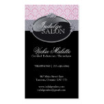 Cartes de visite chics de salon et de spa cartes de visite personnelles
