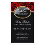 Cartes de visite chics de salon et de spa cartes de visite professionnelles