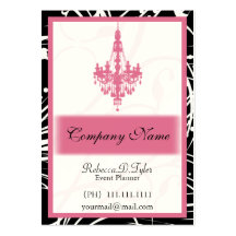 cartes de visite chics roses cartes de visite professionnelles