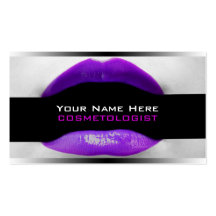 Cartes de visite d'artiste de maquillage cartes de visite personnelles