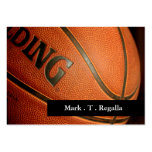 cartes de visite de basket-ball modèles de cartes de visite