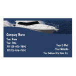 Cartes de visite de bateau carte de visite