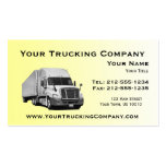 Cartes de visite de camionnage PERSONNALISABLES Modèles De Cartes De Visite