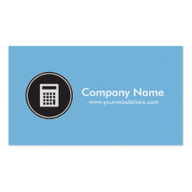 Cartes de visite de comptable cartes de visite personnelles