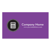 Cartes de visite de comptable cartes de visite professionnelles