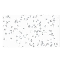 Cartes de visite de diamants carte de visite