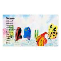 Cartes de visite de Flutterbies Modèle De Carte De Visite