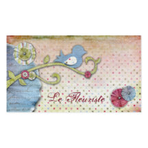 Cartes de visite de Le Fleuriste Cartes De Visite Personnelles