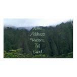 Cartes de visite de montagnes de Ko'olau Cartes De Visite Personnelles