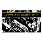 Cartes de visite de moto cartes de visite professionnelles
