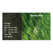 Cartes de visite de paysagiste cartes de visite personnelles