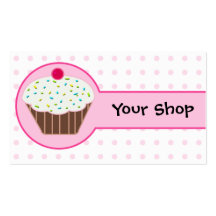 cartes de visite de petit gâteau modèles de cartes de visite
