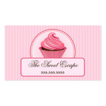 Cartes de visite de petit gâteau modèles de cartes de visite
