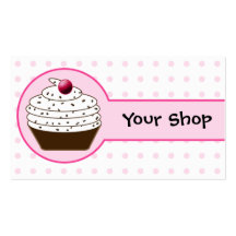 cartes de visite de petit gâteau modèles de cartes de visite