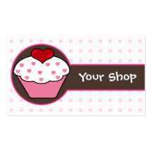 cartes de visite de petit gâteau modèles de cartes de visite