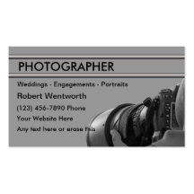 Cartes de visite de photographie carte de visite