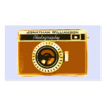 Cartes de visite de photographie d'appareil-photo  modèle de carte de visite