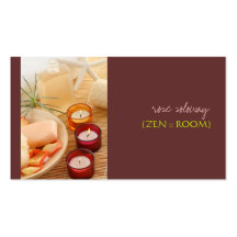 Cartes de visite de pièce de zen cartes de visite personnelles