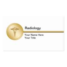 Cartes de visite de radiologie cartes de visite personnelles