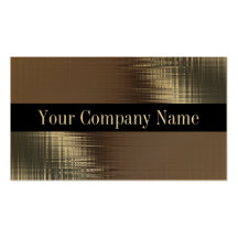 Cartes de visite de regard en métal d'or cartes de visite professionnelles