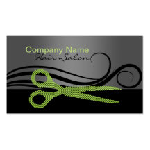 cartes de visite de salon de coiffure cartes de visite personnelles