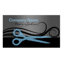 cartes de visite de salon de coiffure cartes de visite professionnelles